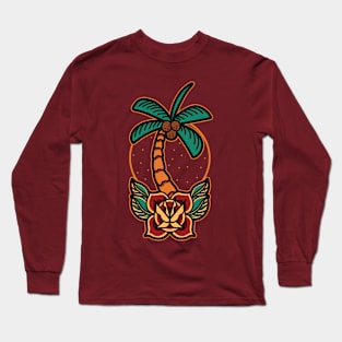 summer palm Long Sleeve T-Shirt
